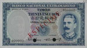 p22s from Timor: 30 Escudos from 1959