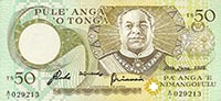 Gallery image for Tonga p24b: 50 Pa'anga