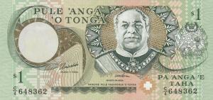Gallery image for Tonga p31d: 1 Pa'anga