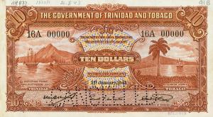 Gallery image for Trinidad and Tobago p9s: 10 Dollars