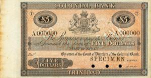 Gallery image for Trinidad and Tobago pS119: 5 Dollars
