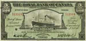 Gallery image for Trinidad and Tobago pS151a: 5 Dollars