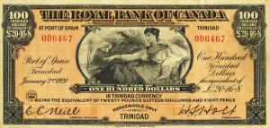 Gallery image for Trinidad and Tobago pS153a: 100 Dollars
