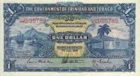 p5e from Trinidad and Tobago: 1 Dollar from 1949