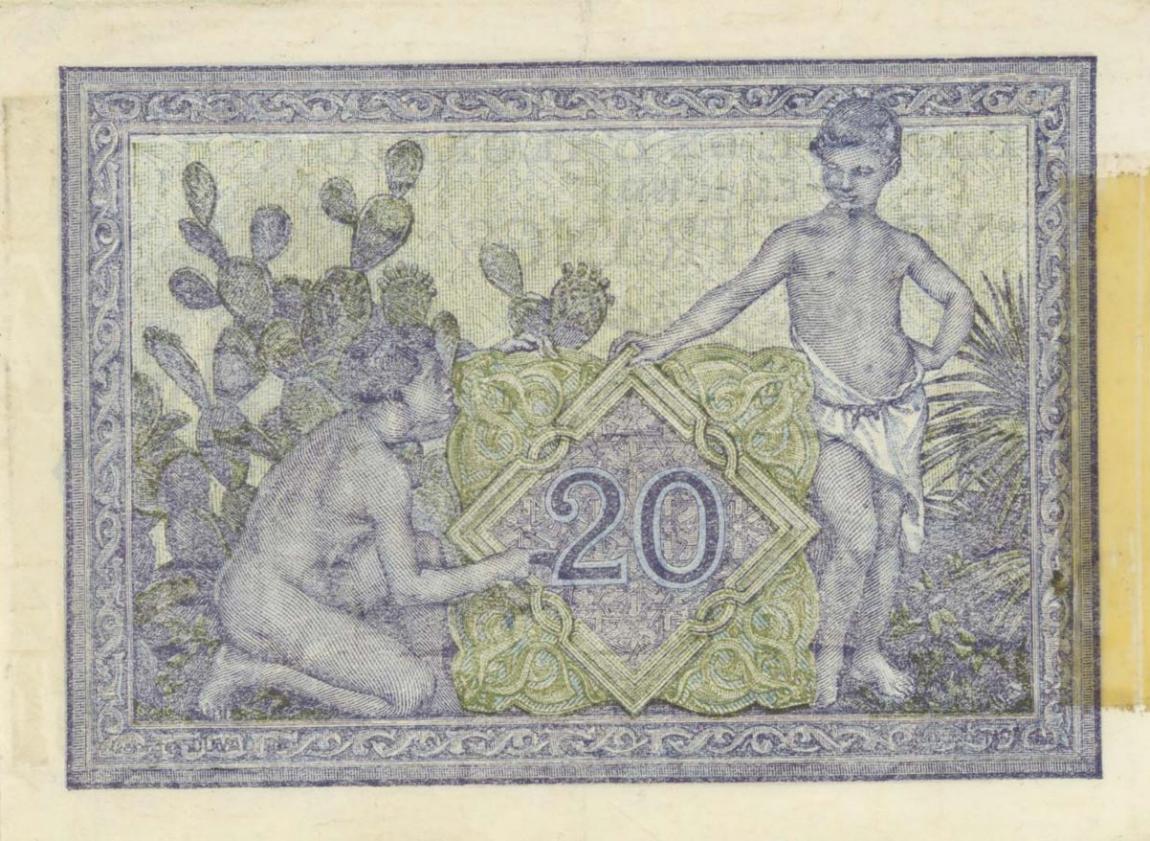 Back of Tunisia p17: 20 Francs from 1943