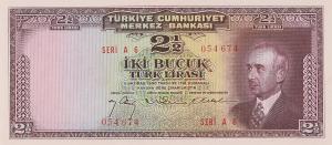 Gallery image for Turkey p140: 2.5 Lira