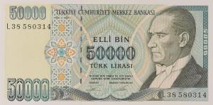 Gallery image for Turkey p204: 50000 Lira