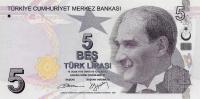 p222b from Turkey: 5 Lira from 2009