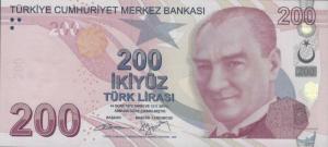 p227b from Turkey: 200 Lira from 2009