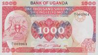 Gallery image for Uganda p26a: 1000 Shillings