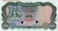 Gallery image for Uganda p3s: 20 Shillings
