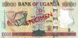 Gallery image for Uganda p45s: 10000 Shillings