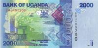 Gallery image for Uganda p50d: 2000 Shillings