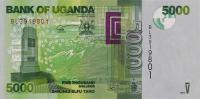 Gallery image for Uganda p51e: 5000 Shillings