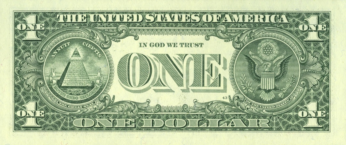 Back of United States p515b: 1 Dollar from 2003