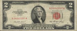 Gallery image for United States p380a: 2 Dollars