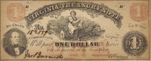 pS3681b from United States: 1 Dollar from 1862