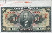 p115s from Brazil: 10 Mil Reis from 1923