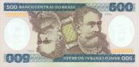 Gallery image for Brazil p200a: 500 Cruzeiros from 1981
