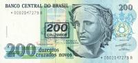 Gallery image for Brazil p225r: 200 Cruzeiros