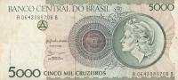 Gallery image for Brazil p227a: 5000 Cruzeiros from 1990