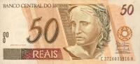 p246k from Brazil: 50 Reais from 1994