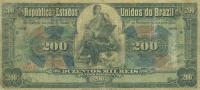 p76a from Brazil: 200 Mil Reis from 1908