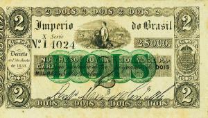 pA220x from Brazil: 2 Mil Reis from 1833