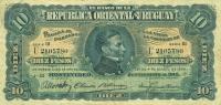 p11b from Uruguay: 10 Pesos from 1925