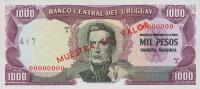 Gallery image for Uruguay p49s: 1000 Pesos