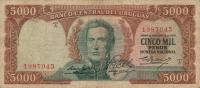 Gallery image for Uruguay p50a: 5000 Pesos