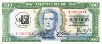 Gallery image for Uruguay p54: 0.5 Nuevo Peso