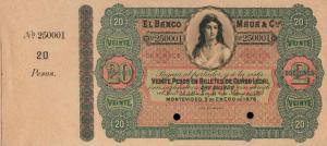 Gallery image for Uruguay pS292r: 20 Pesos