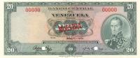 Gallery image for Venezuela p52s: 20 Bolivares