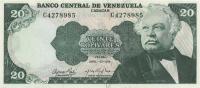 Gallery image for Venezuela p53a: 20 Bolivares