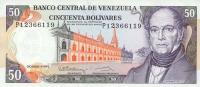 p65d from Venezuela: 50 Bolivares from 1992