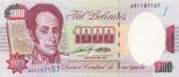 Gallery image for Venezuela p73a: 1000 Bolivares