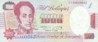 p76a from Venezuela: 1000 Bolivares from 1994