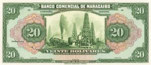 pS182p from Venezuela: 20 Bolivares from 1933