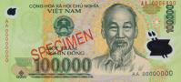 Gallery image for Vietnam p122s: 100000 Dong