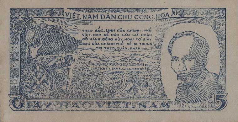 Front of Vietnam p19: 5 Dong from 1948