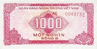 pFX6a from Vietnam: 1000 Dong B from 1987