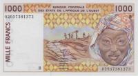 p211Bm from West African States: 1000 Francs from 2002