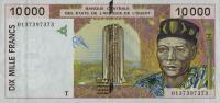 Gallery image for West African States p814Tj: 10000 Francs