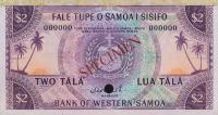 p17ct from Western Samoa: 2 Tala from 1967