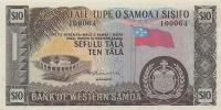 p18c from Western Samoa: 10 Tala from 1967