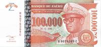 p76a from Zaire: 100000 Nouveau Zaires from 1996