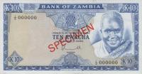 p22s from Zambia: 10 Kwacha from 1976