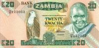 Gallery image for Zambia p27e: 20 Kwacha