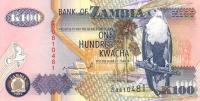 p38a from Zambia: 100 Kwacha from 1992